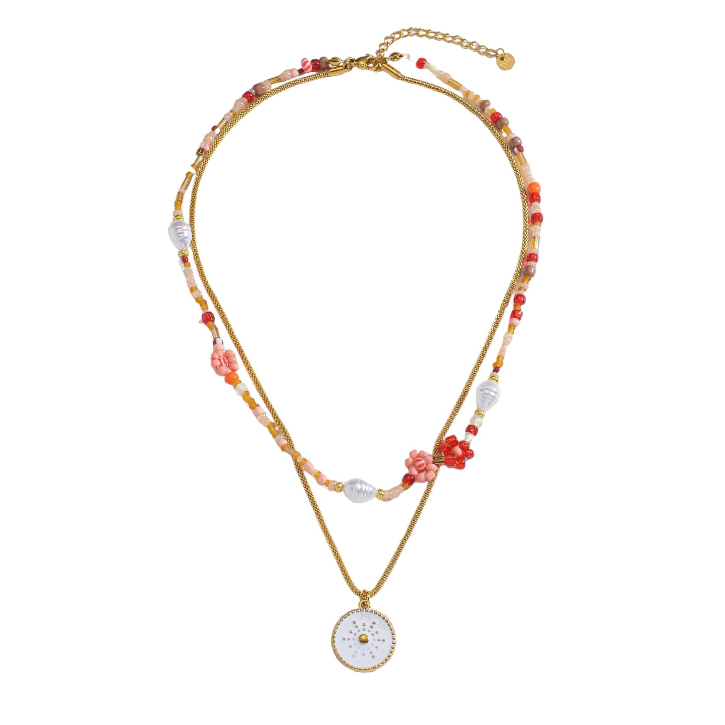 Peachy Necklace