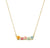 Flower Bar Necklace