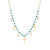 Teal-Pearly Necklace