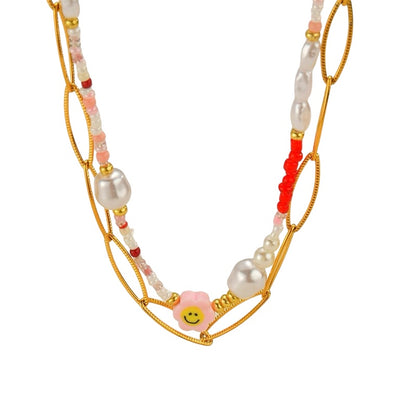 Happy Face Necklace