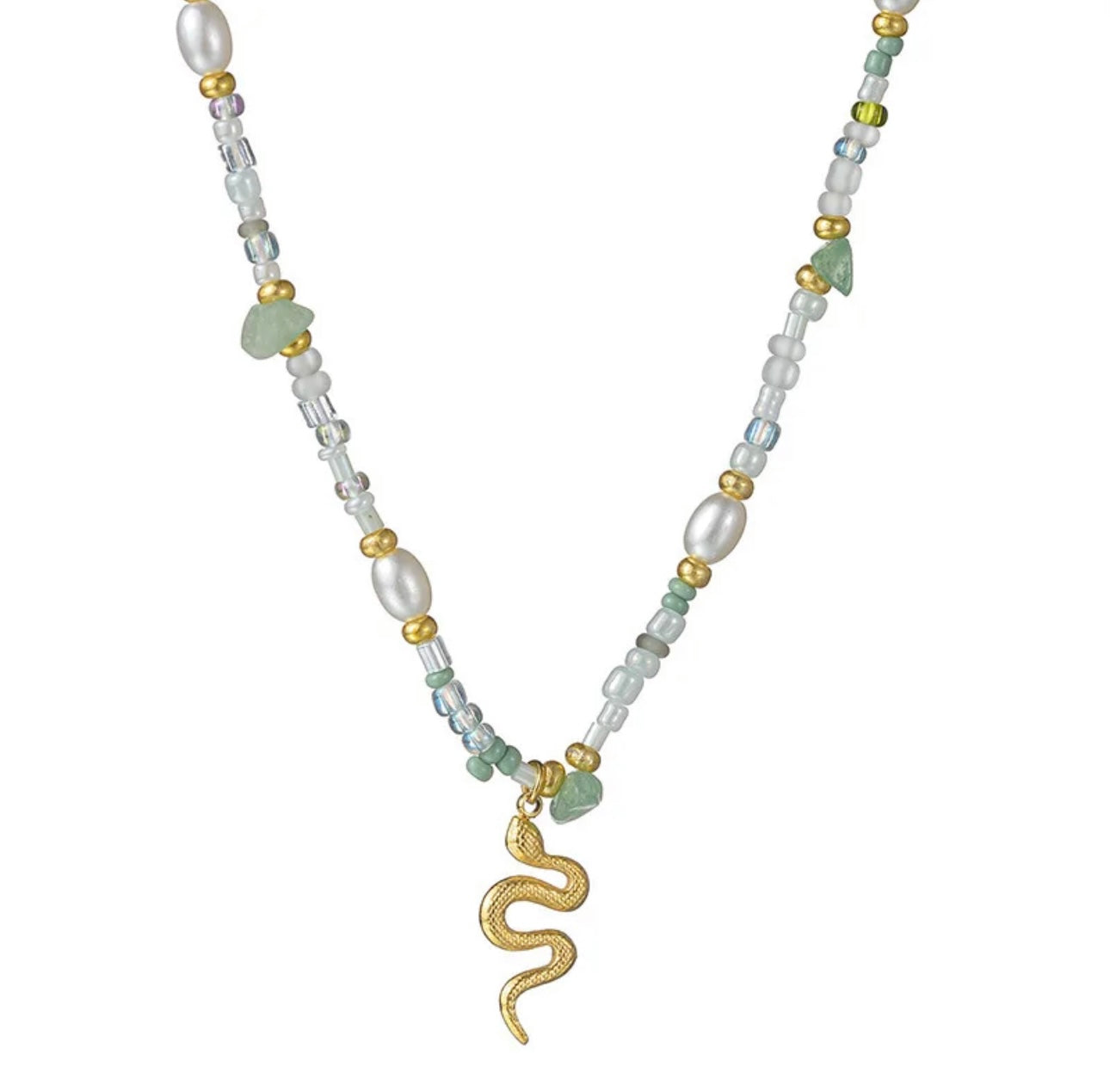 Snake Beads Necklace