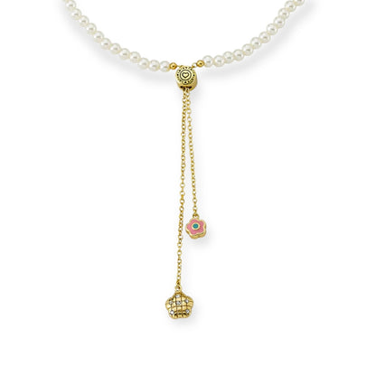 Pearls & Flowers Necklace