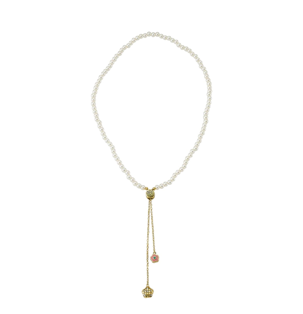 Pearls & Flowers Necklace